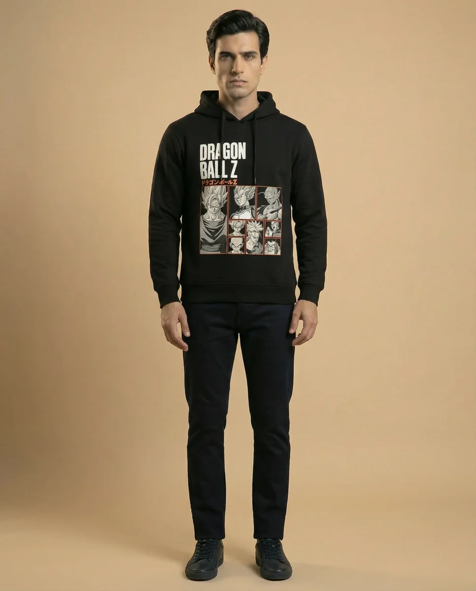 Sudadera Dragon Ball Z® "Saiyan Grid" - Imagen 4