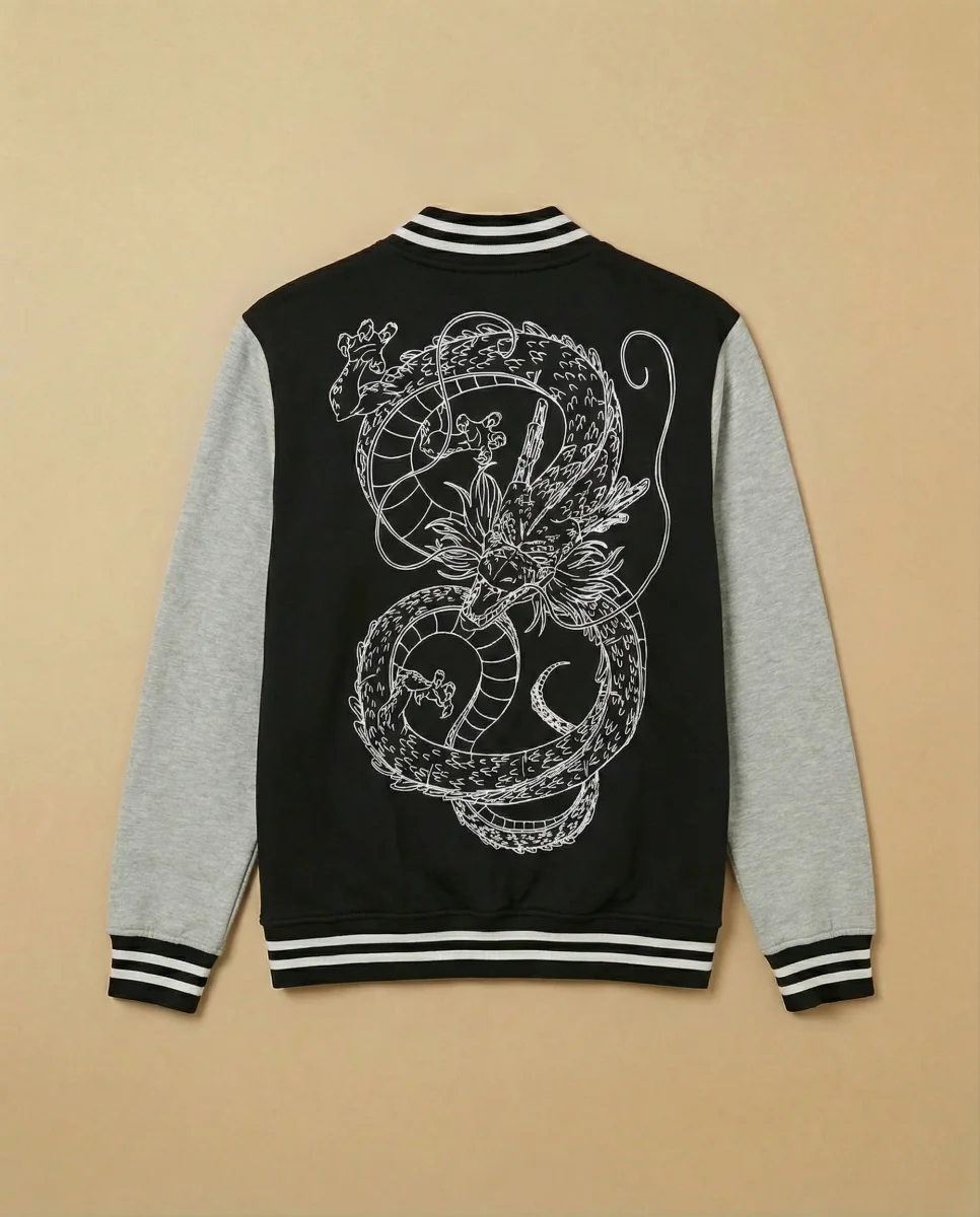 Chaqueta Bomber Dragon Ball Z® "Shenron Linework" - Imagen 6