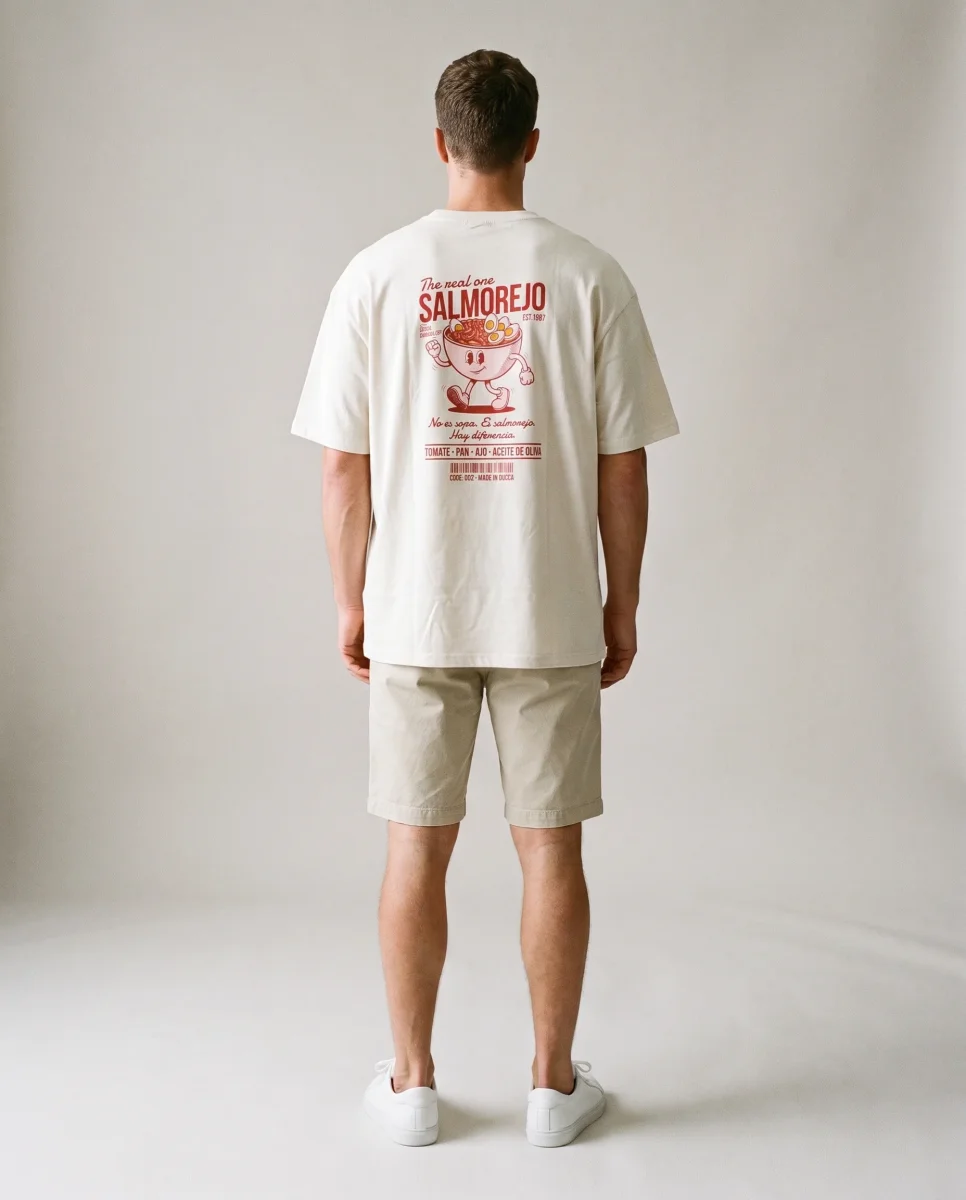 Camiseta Oversized Salmorejo - Imagen 2