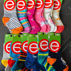 ELEMENTO ART 1020 TALLE 2 Y 3 MEDIA CAÑA DE NIÑO ESTAMPADA PACK X12