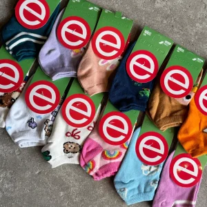 ELEMENTO ART 104 TALLE 2 Y 3 SOQUETE ESTAMPADO NIÑO PACK X12