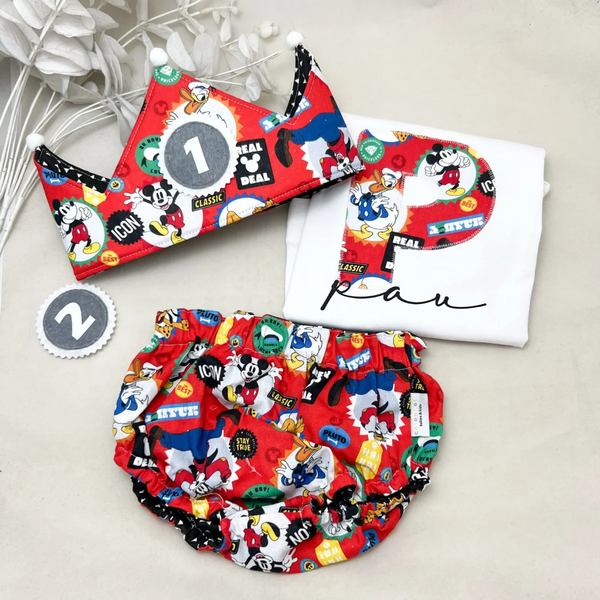 Conjunto cumpleaños mickey y sus amigos - Imagen 2