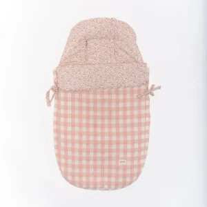 Saco silla Niloke & Vichy rosa