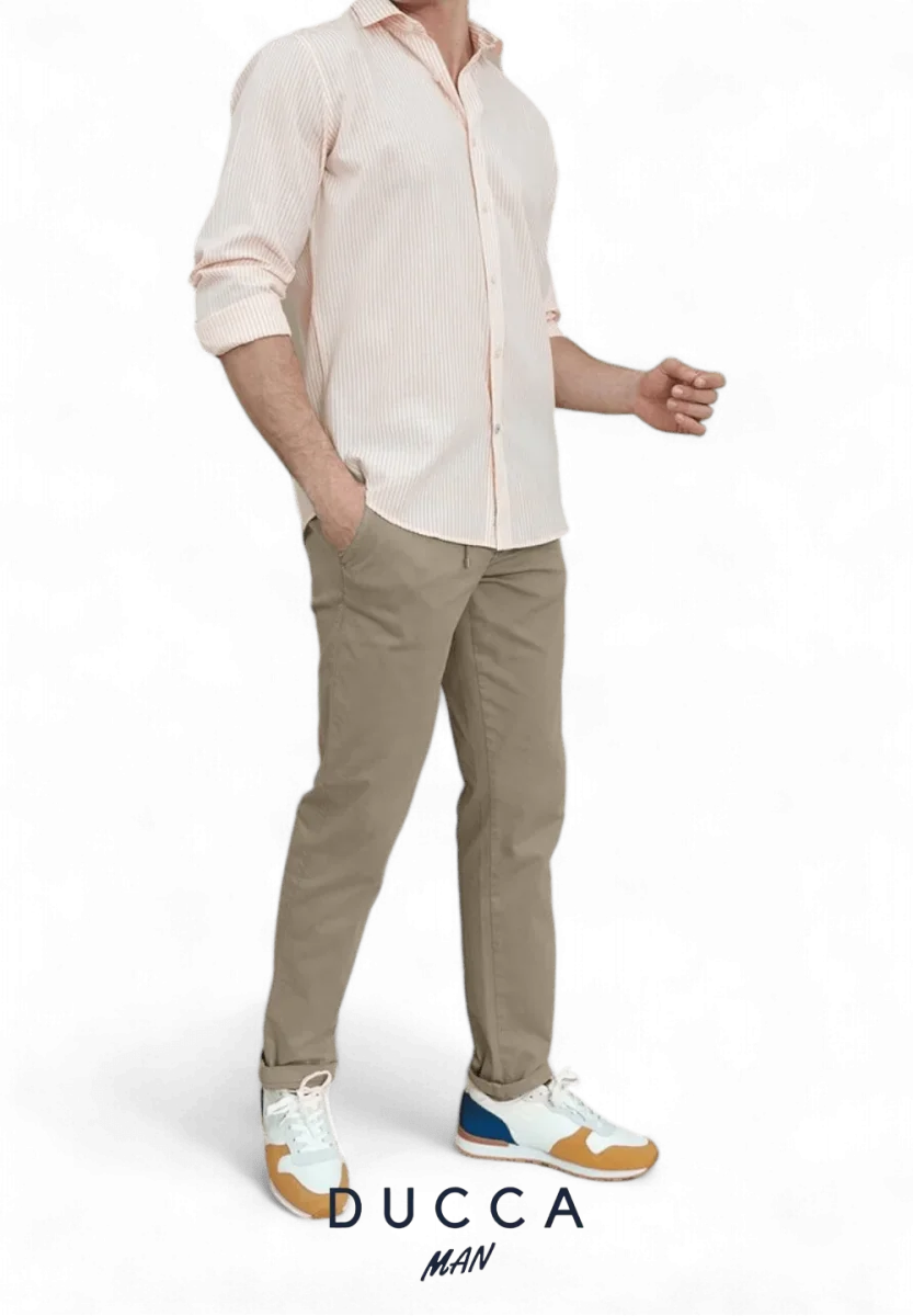 Pantalón Chino Cintura Elastica