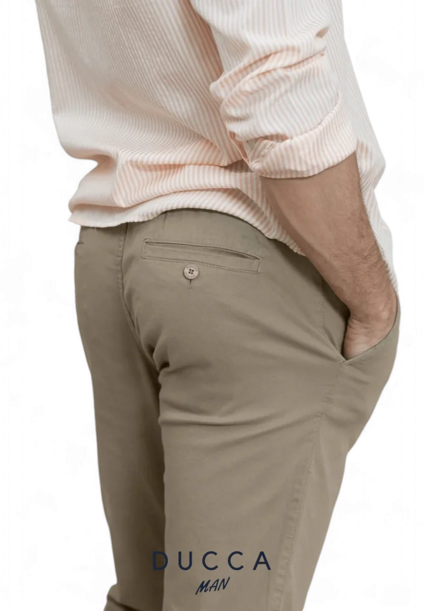 Pantalón Chino Cintura Elastica - Imagen 4