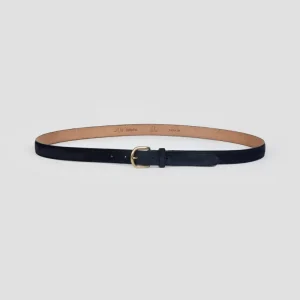 Cinturon Fino Serraje Marino SKU 0.31784