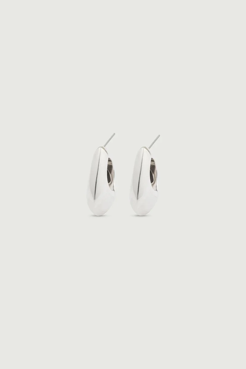 PENDIENTES MAXI PLATA - Imagen 3