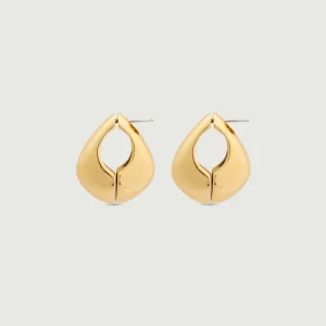 PENDIENTES MAXI DORADO